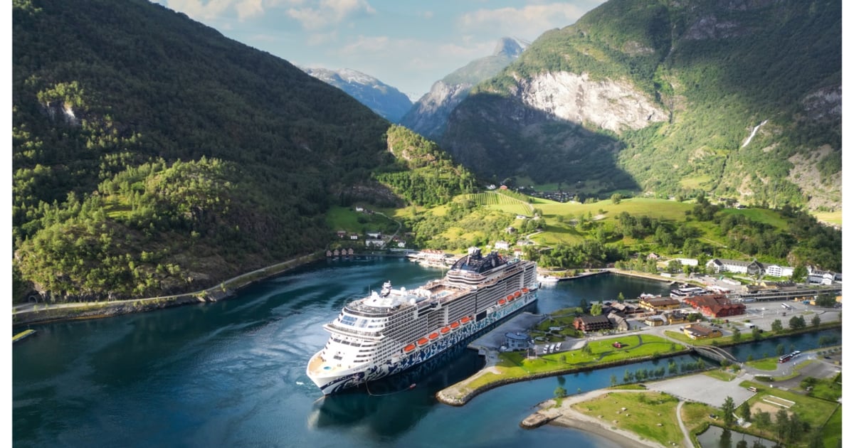Norwegian fjord landscape